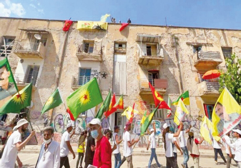 Yunanistan'daki terör koridoru