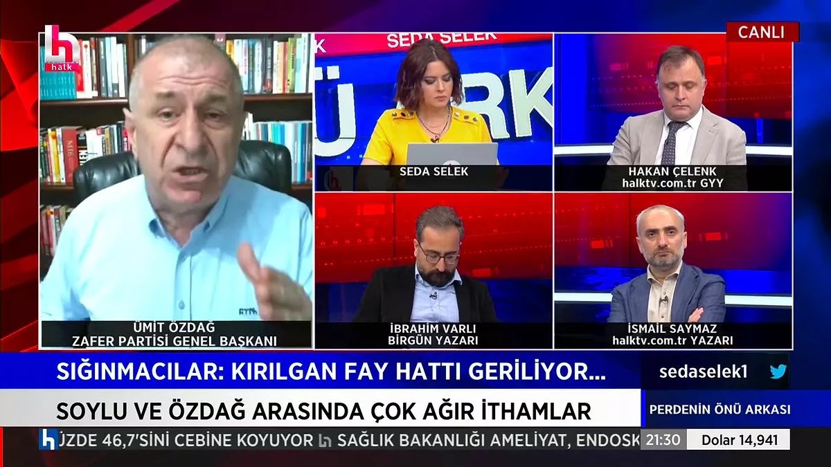 Ümit Özdağ'dan canlı yayında itiraf: "Yetiştirdiğim istihbaratçı ve polisler bilgi veriyor"
